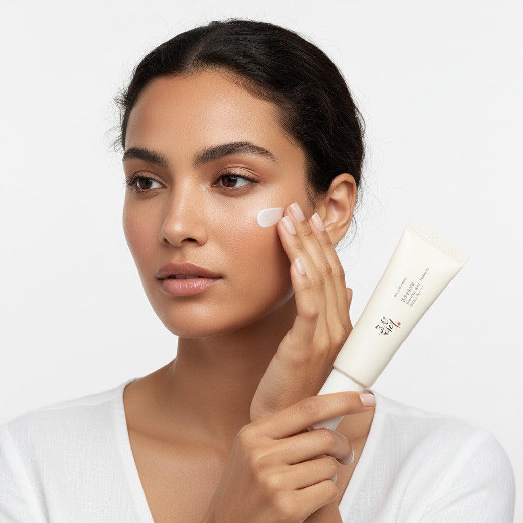 روش صحیح استفاده از کرم ضدآفتاب روی پوست صورت